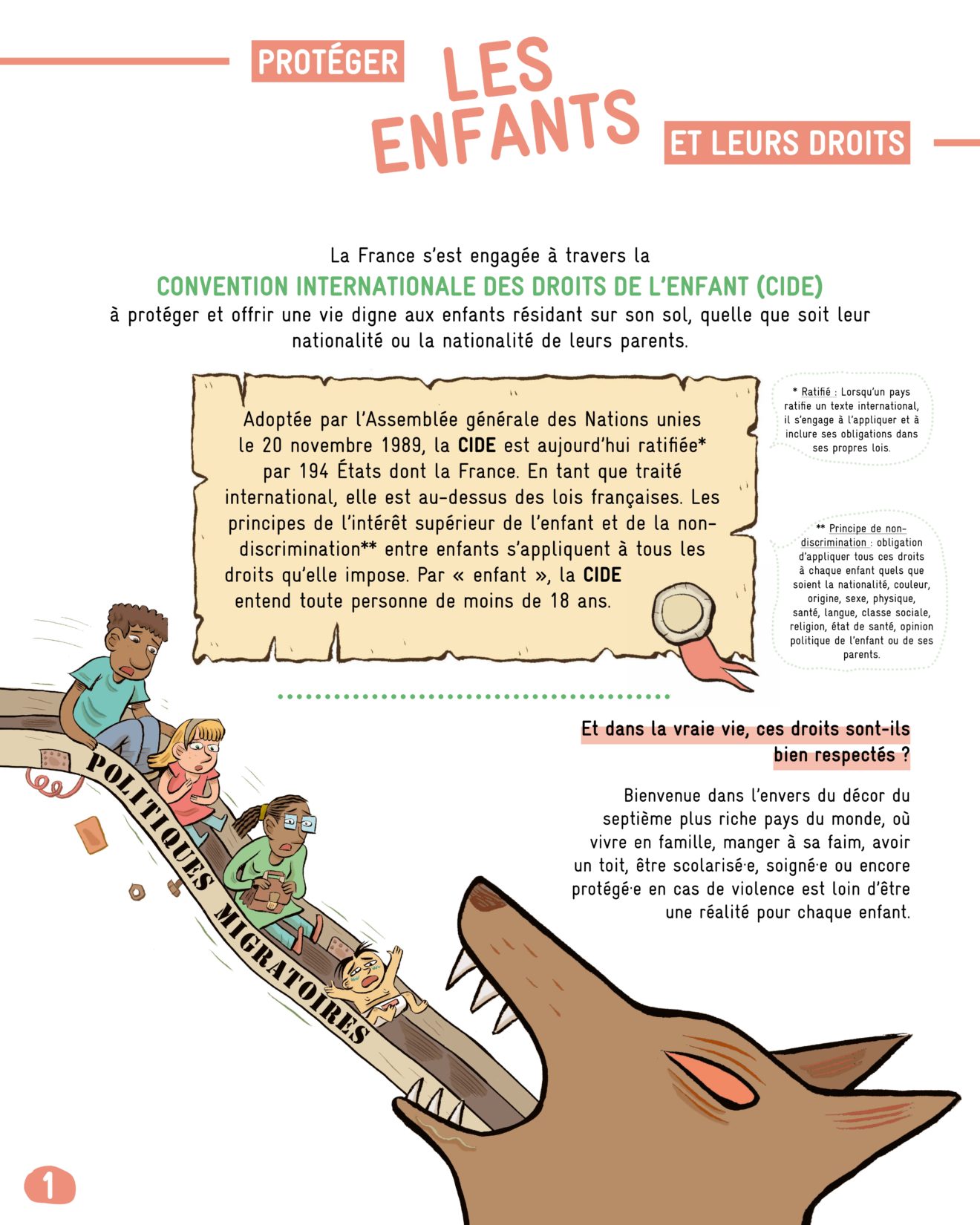 Protéger les enfants et leurs droits - La Cimade