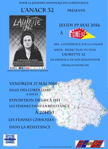 affiche femmes laurette à Auch