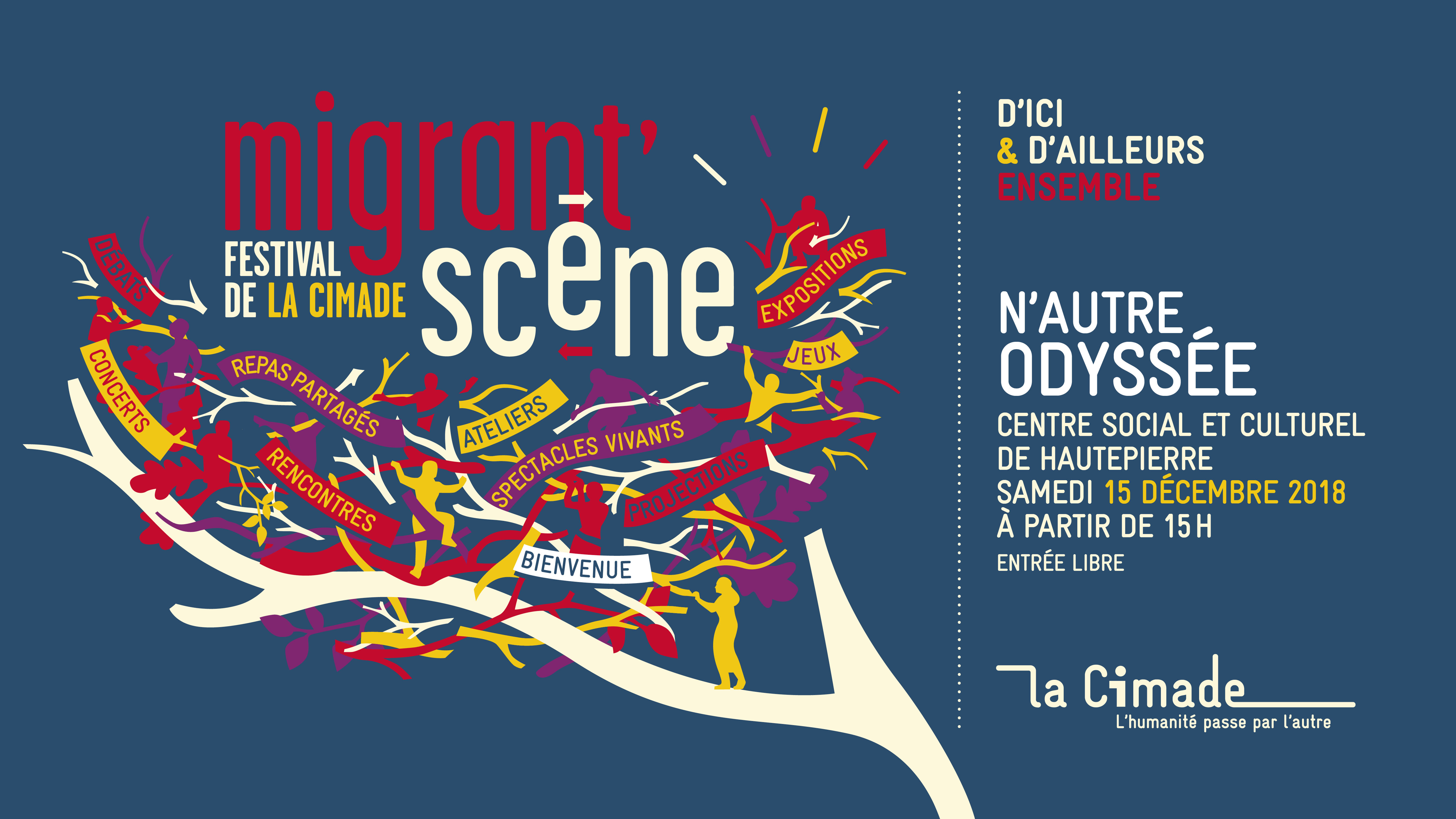 N’autre odyssée, Festival Migrant'scène 2018 à Strasbourg