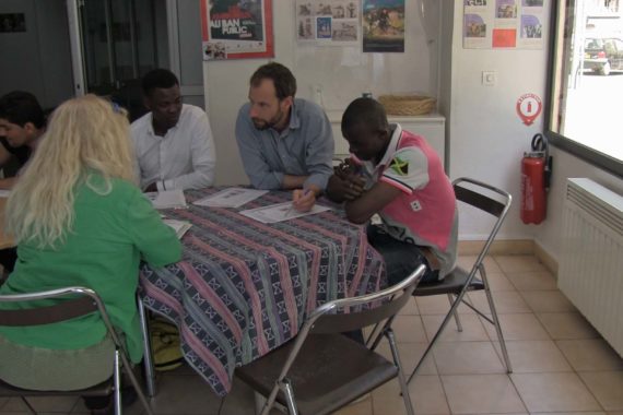 Atelier socio-linguistique à Marseille