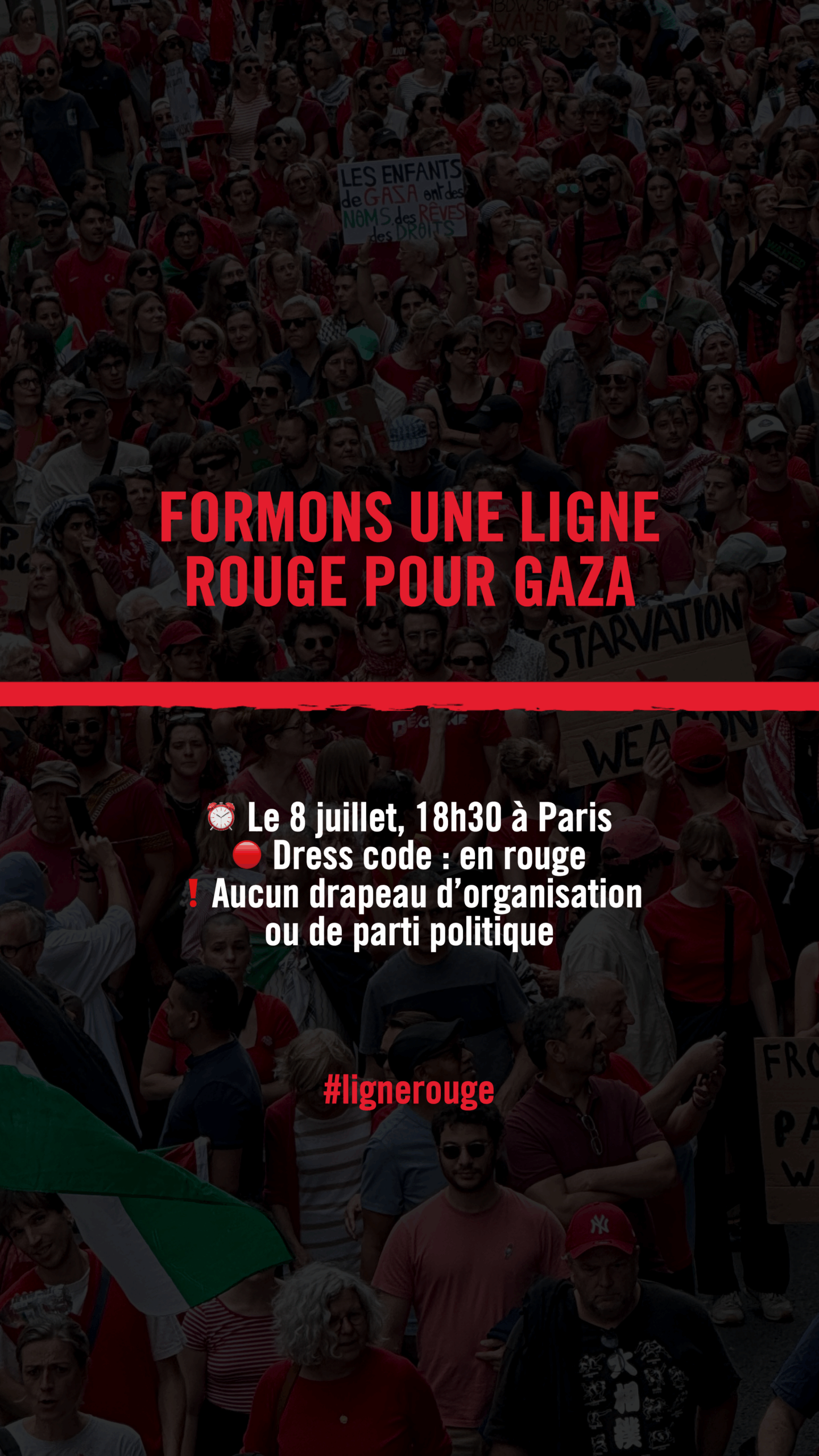 MOBILISATION: Les lignes rouges ont depuis longtemps été franchies à ...