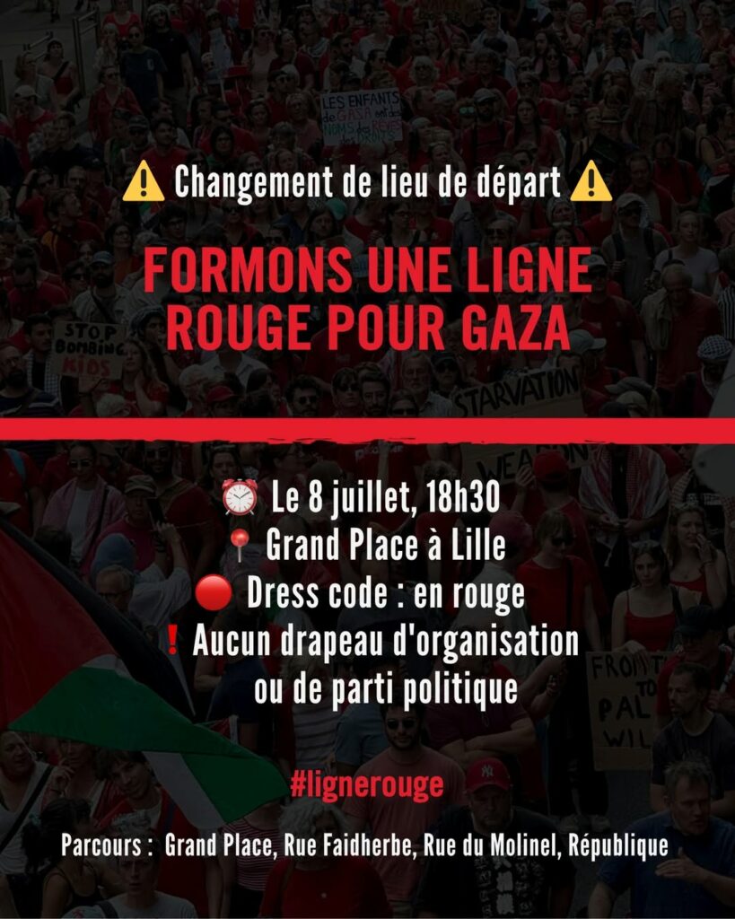 MOBILISATION A LILLE : LES LIGNES ROUGES ONT DEPUIS LONGTEMPS ETE ...