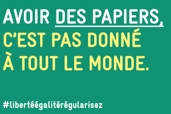SOUTENONS LES PERSONNES SANS-PAPIERS !